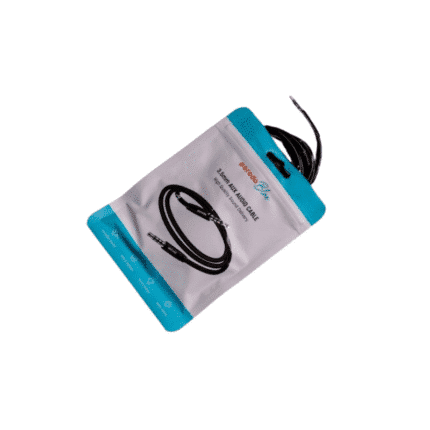 Porodo Blue PVC AUX Audio Cable 3.5mm 1METER 1