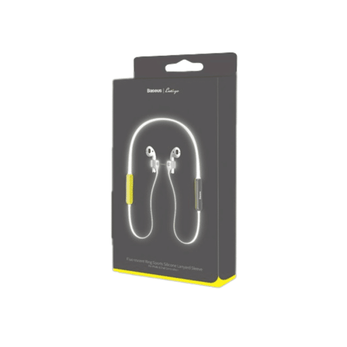 Fluorescent Ring Sports Silicone Sleeve Earpods