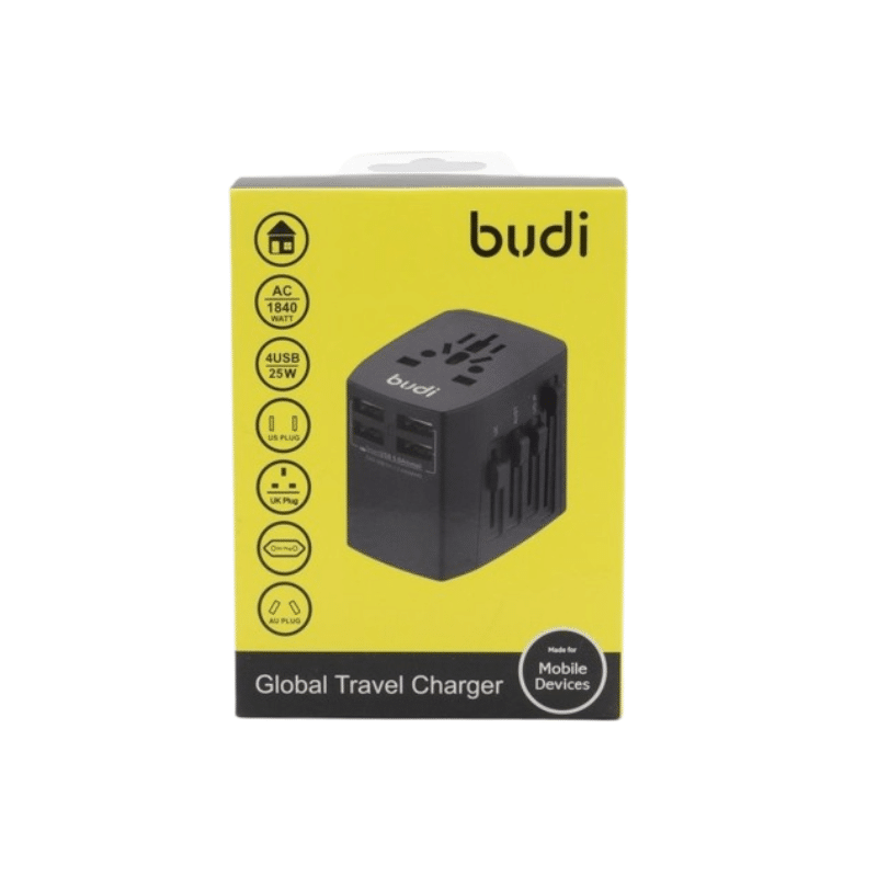 Global Travel Charger 6inch Black