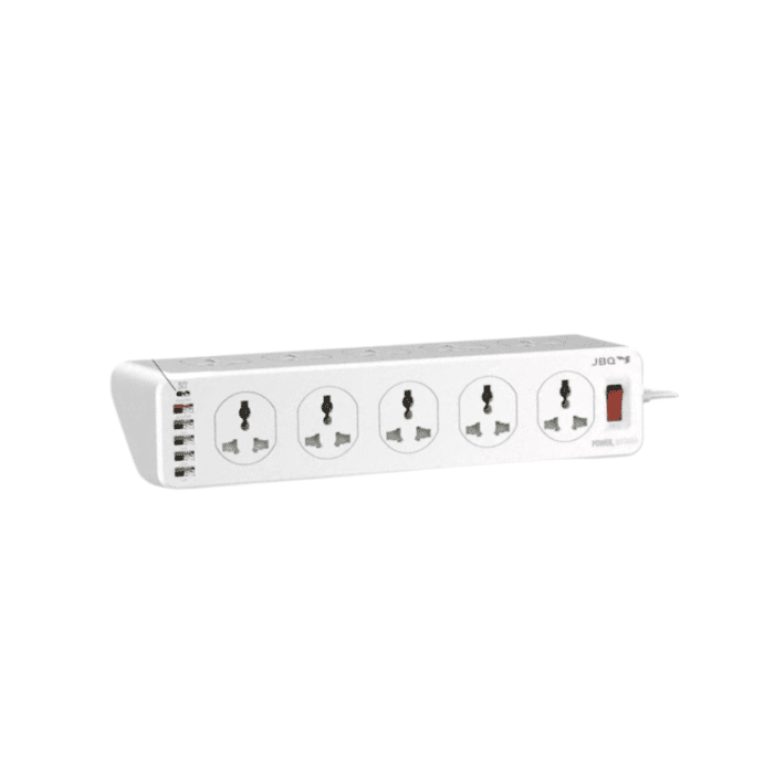 JBQ 10 Way Power Extension Cord With USB Ports
