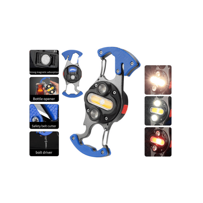 Cob Rechargeable Work Keychain Light