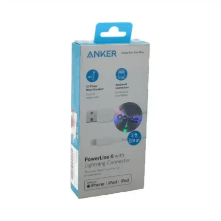 Anker Powerline ii with Lightning Connector .9M