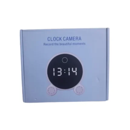 Digital Clock With Camera Recoder
