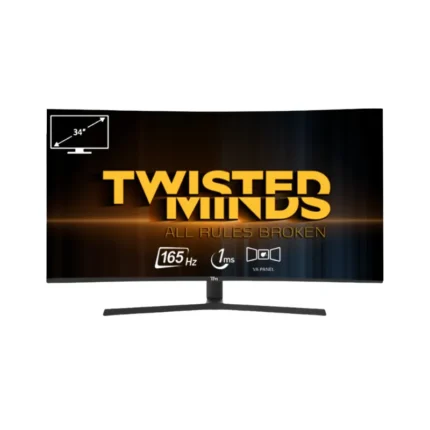 Twisted Minds WQHD 34'' Gaming Monitor - TM34RWA