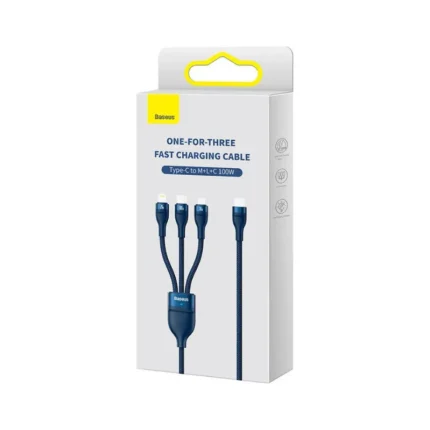 Baseus 3in1 Flash Series 2 USB Cable 1.5M