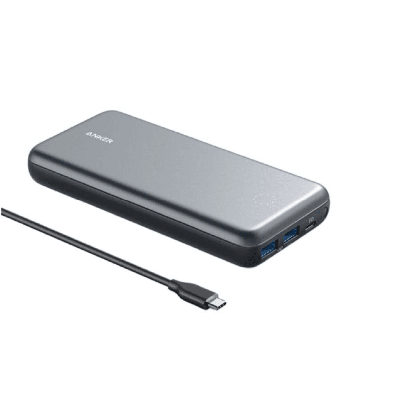 Anker Hybrid Portable Charger 19000 mAh With USB-C Hub and Travel Pouch