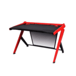 DXRacer Gaming Desk Black And Red GD-1000-NR-1