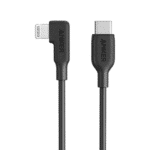 Ultra-Durable High-Speed Charging and Syncing USB-C to 90 Degree Lightning Cable 0.9m