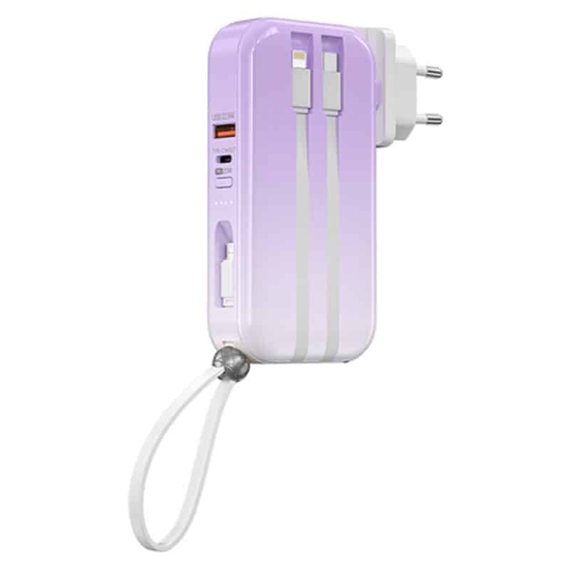 3 in 1 POWER BANK JC-23 PUEPLE